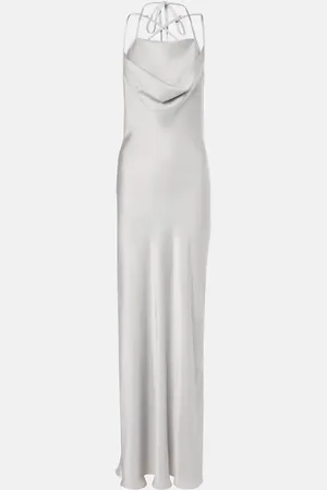 Y / PROJECT Satin maxi dress