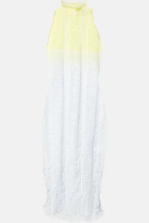 Roberta Einer Angel ombrÃ© knitted midi dress