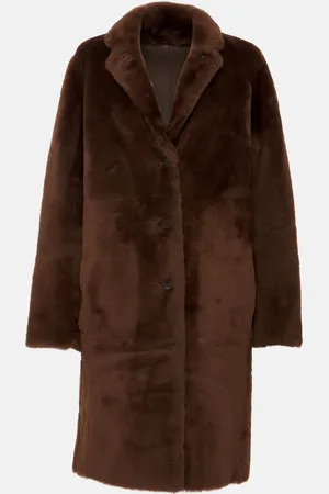 Joseph Britanny reversible shearling-lined leather coat