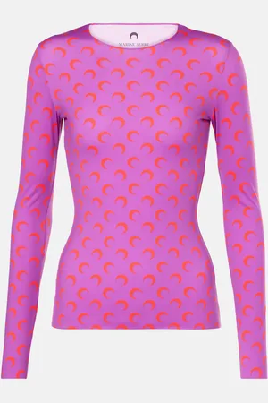 Marine Serre All Over Moon jersey T-shirt