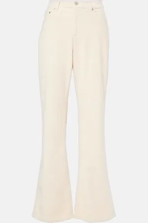 AG Jeans Padua mid-rise cotton corduroy flared jeans