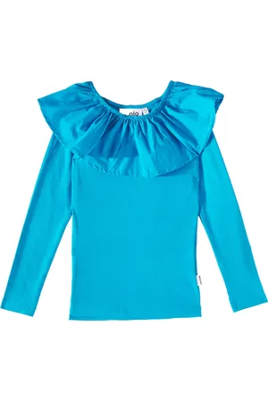 Molo Renate ruffled cotton-blend top