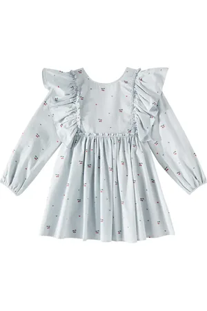 Konges Sløjd Konges SlÃ¸jd Evia bow-detail printed cotton dress