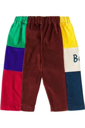 Bobo Choses Baby Bobo Chooses colorblocked corduroy pants