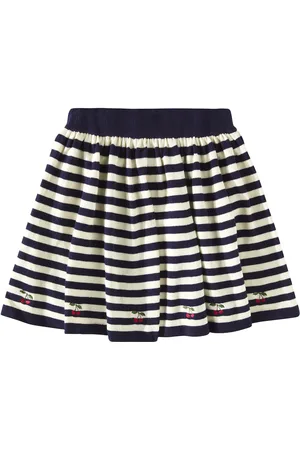 Konges Sløjd Konges SlÃ¸jd Venton striped knitted cotton skirt
