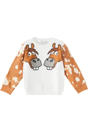 Stella McCartney Printed cotton fleece sweatshirt