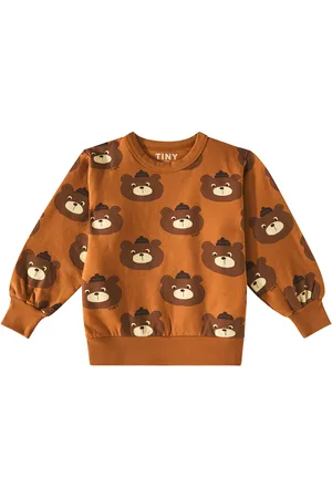 Tiny Cottons Bears cotton-blend jersey sweatshirt