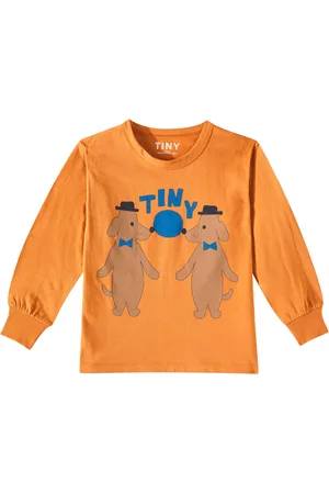 Tiny Cottons Tiny Dogs printed cotton T-shirt