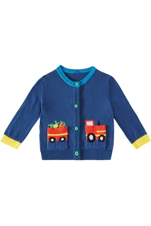 Stella McCartney Baby cotton and wool cardigan