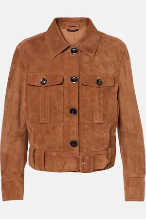 Tom Ford Cropped suede jacket
