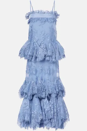 ZIMMERMANN Eden ruffled lace gown