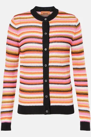 Missoni Striped cotton-blend cardigan