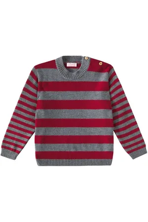 La Coqueta Bromo striped wool sweater