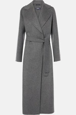 Max Mara Poldo wool wrap coat