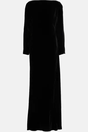 RIXO London Devina velvet maxi dress