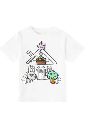 Stella McCartney Printed cotton jersey T-shirt