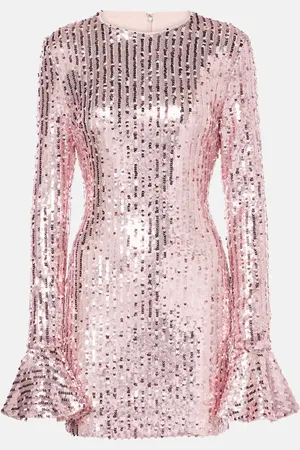 ROTATE Sequined minidress