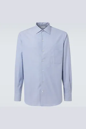 Loro Piana AndrÃ© cotton Oxford shirt