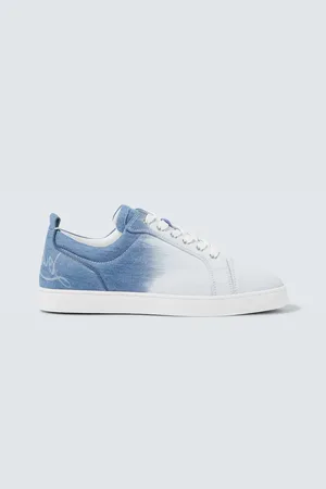 Christian Louboutin Fun Louis Junior denim sneakers