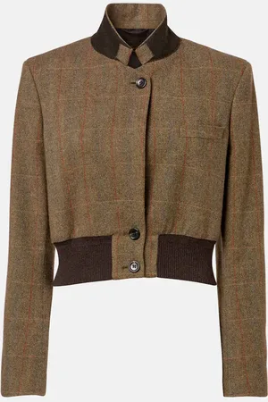 Loro Piana Marty wool and cashmere bomber jacket