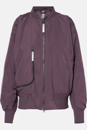 adidas Ruched technical bomber jacket