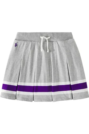 Ralph Lauren Pleated cotton skirt