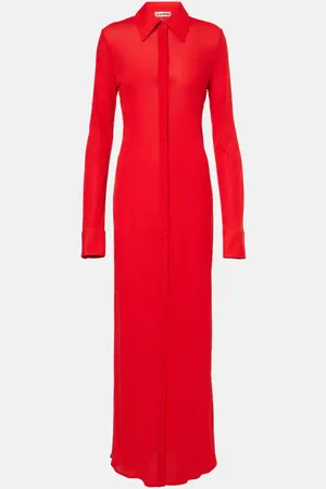 Jil Sander Silk shirt dress