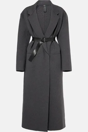 Norma Kamali Oversized cotton-blend coat