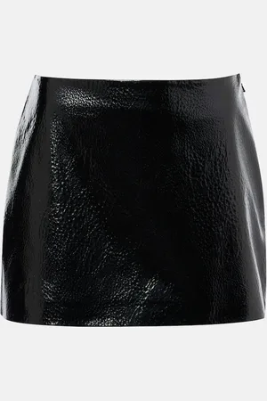 The Frankie Shop Mary faux leather miniskirt