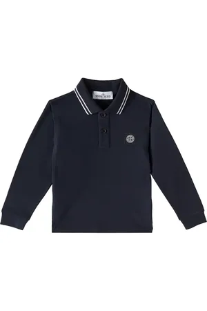 Stone Island Cotton-blend polo shirt