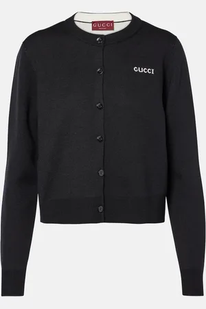Gucci Wool jacquard cardigan
