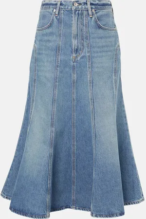 Citizens of Humanity Gaucho Vintage denim maxi skirt