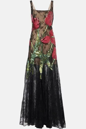 Costarellos Felice sequined gown