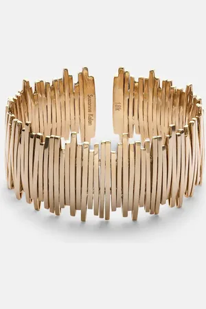 Suzanne Kalan Jagged 18kt bangle