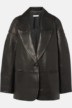 The Sei Slouchy leather blazer