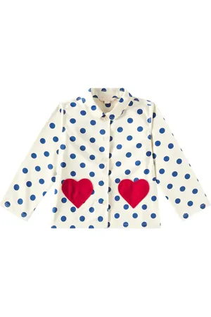 Konges Sløjd Konges SlÃ¸jd Nola polka-dot cotton jacket