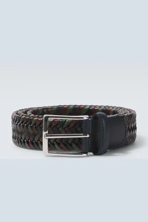 Rubinacci Woven leather belt