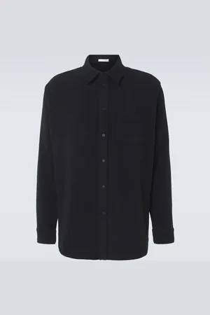 The Row Ezra cashmere-blend shirt