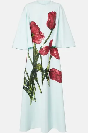 Costarellos Emlynn sequined crÃªpe midi dress