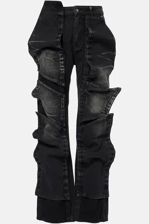 Y / PROJECT Paneled straight jeans