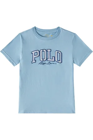 Ralph Lauren Logo embroidered cotton jersey T-shirt