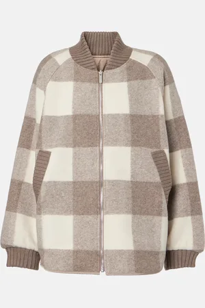 Varley Reno checked reversible jacket