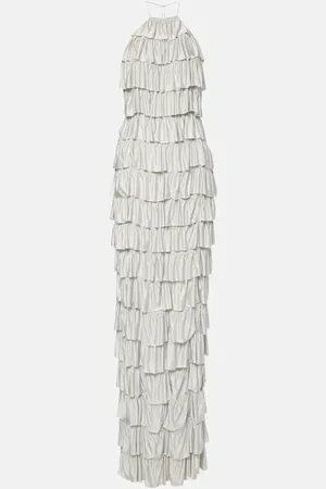 Tom Ford Ruffled tiered gown