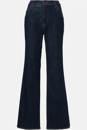 VERONICA BEARD Crosbie high-rise wide-leg jeans