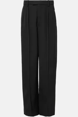 WARDROBE.NYC X RHW Web wool wide-leg pants
