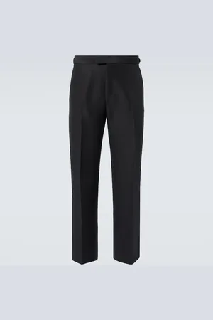 Loro Piana Wool and silk suit pants