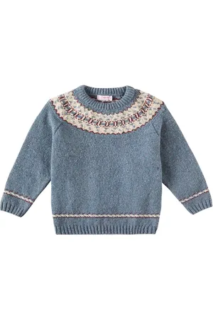 La Coqueta Goyo Fair Isle wool-blend sweater