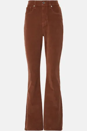 VERONICA BEARD Cameron cotton corduroy flared pants