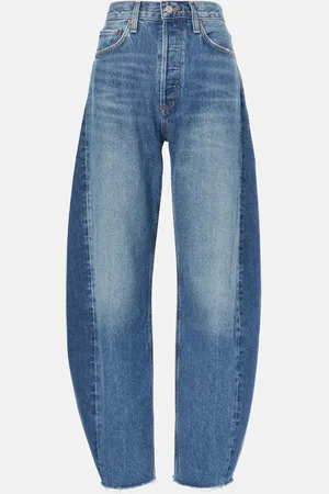 AGOLDE Luna high-rise barrel-leg jeans