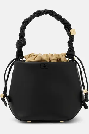 Ganni Bou leather bucket bag